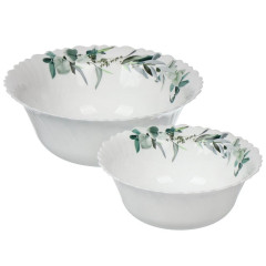 Набор столовый Daniks, Эвкалипт, стеклокерамика, 19 пр. (448972)