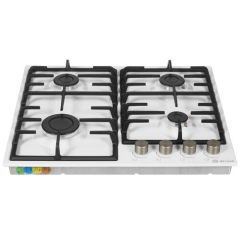 Стол газовый De luxe 6040.00г-001 белый