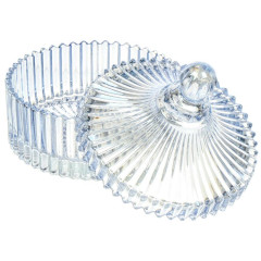 Сахарница стекло СПЕКТР Y6-6484, 15х15 см. (430046)