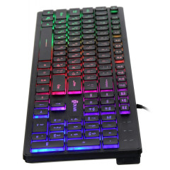 Клавиатура Oklick 550ML черный USB