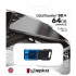 Карта USB3.2 64 GB Kingston DataTraveler 80 M DT80M/64GB Type C черный