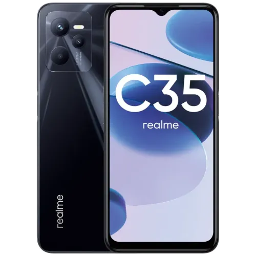 Сотовый телефон REALME C35 64Gb черный