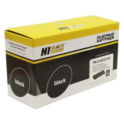 Картридж-тонер BROTHER HL-2140R/2150NR/DCP-7030R (Hi-Black) HB-TN-2125/2175, 2,6К