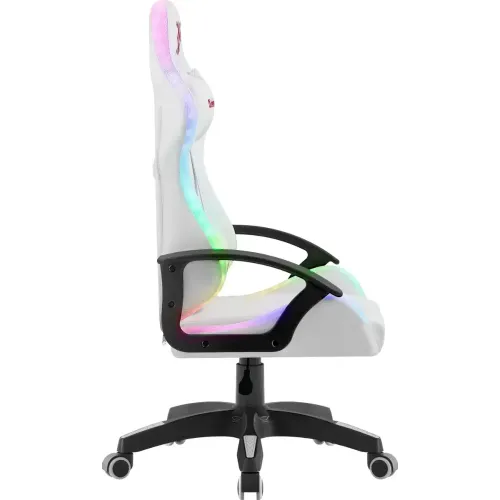 Кресло игровое Defender FACTOR X RGB экокожа белый