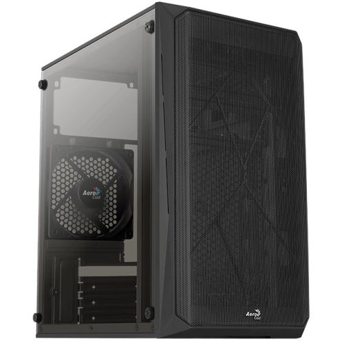 Корпус Aerocool CS-107-A-BK-v2 черный 