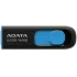 Карта USB3.0 64 GB A-DATA AUV128-64G-RBE UV128 черный/синий