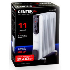 Обогреватель масляный CENTEK CT-6202 BLACK 11 секций
