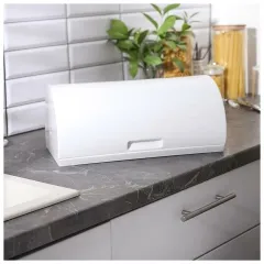 Хлебница Милих, пластик,белая (5187882)