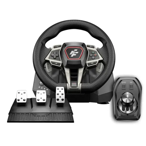 Руль FLASHFIRE IMOLA F107 Force Feedback Racing Wheel (руль, педали, мех. коробка передач)