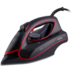 Утюг Domfy DSC-EI606 черный/красный