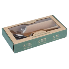 Набор столовых приборов Катунь, Классика, КТ-124-НБ-18, 18 пр. (480818)