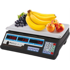Весы торговые KELLI KL-1524 чёрный