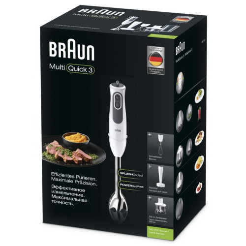 Блендер погружной BRAUN MQ-3137 SAUCE +