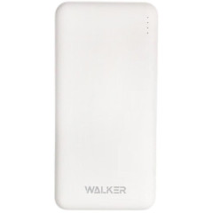 Повербанк 10000 мАч Walker WB-410 2.4A, белый