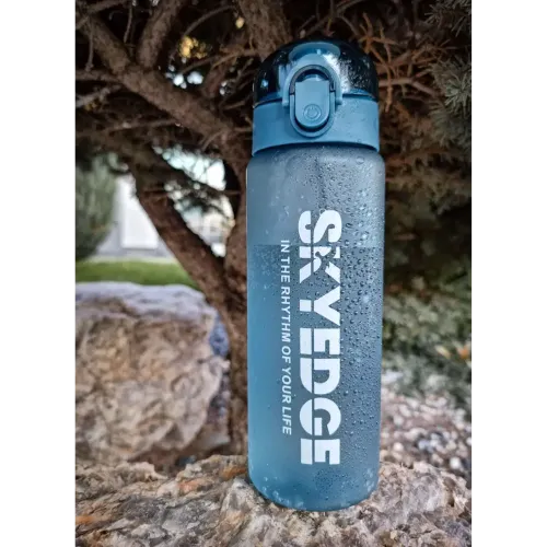 Бутылка для воды спортивная SKYEDGE, синяя, 780 мл.