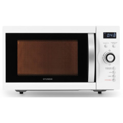 Микроволновая печь HYUNDAI HYM-D3007, 23 л., белая (Э/М)