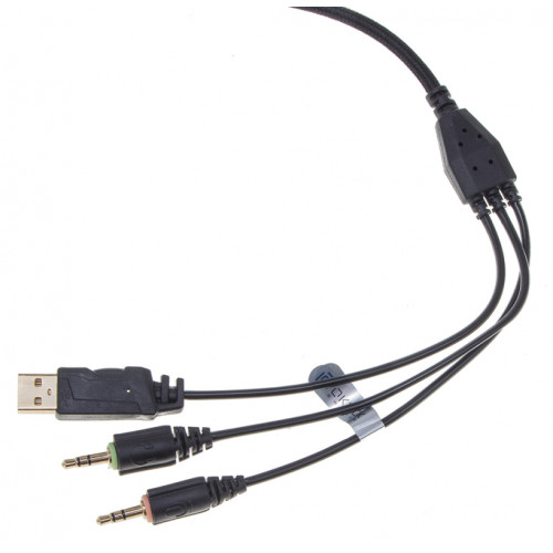 Гарнитура Oklick HS-L450G ARROW 2.2м серебристый