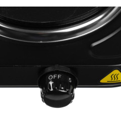 Настольная электроплита SAKURA ПЭ-04В черная (диск 2)