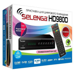 Приставка цифровая Selenga HD980D