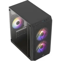 Корпус Aerocool CS-107-A-BK-v2 черный 