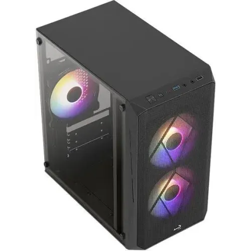 Корпус Aerocool CS-107-A-BK-v2 черный 