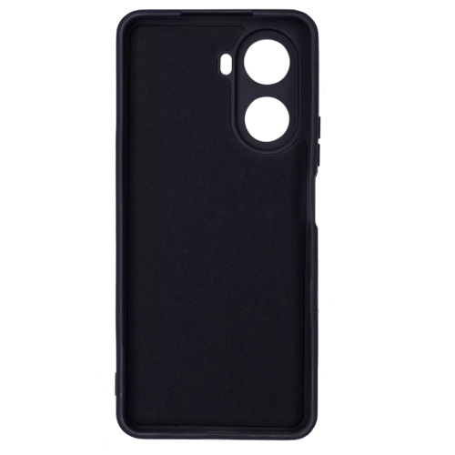 Бампер Huawei Nova 10 SE 4G ZIBELINO Soft Matte черный с микрофиброй