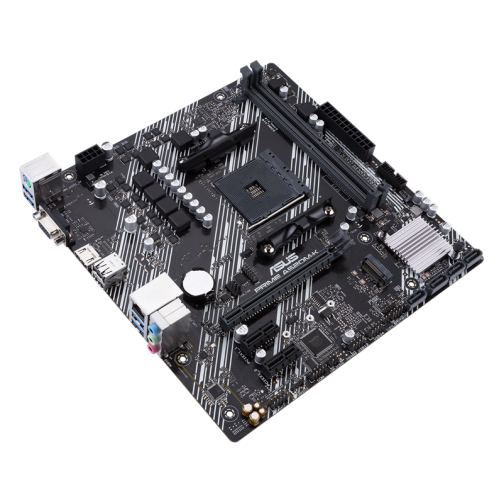 М/П SOC-AM4 Asus PRIME A520M-K 2xDDR4 mATX AC`97 8ch(7.1) GbLAN RAID+VGA+HDMI