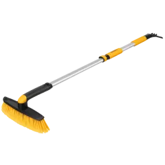 Щетка для уборки снега Denzel со скребком телескоп.,750-1120 мм (55326)
