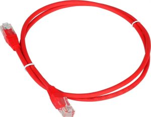 Кабель RJ-45 1 м красный