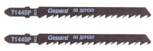 Пилки для лобзика GEPARD T144DP по дереву 2шт (GP0640-17)