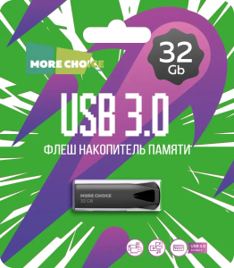 Карта USB3.2 32 GB More Choice MF32m черный (4610196401077)