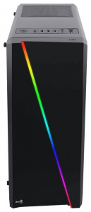 Корпус Aerocool Cylon , ATX, без БП, RGB подсветка, окно, картридер, 1x USB 3.0 + 2x USB 2.0