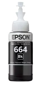 Чернила Epson 664 black (C13T66414A) оригинал 70 мл