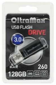 Карта USB3.0 128 GB OLTRAMAX OM-128GB-260 черный