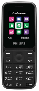 Сотовый телефон Philips E125 DS Black