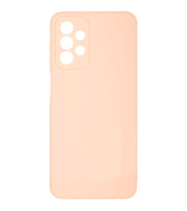 Бампер Samsung Galaxy A23 (A235) ZIBELINO Soft Matte пыльно-розовый с микрофиброй