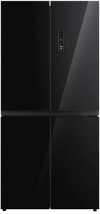 Холодильник БИРЮСА CD 466 BG черное стекло