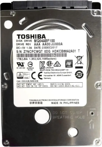 HDD 2,5" SATA 1Tb TOSHIBA MQ04ABF100 MQ04 512E (5400rpm) 128Mb