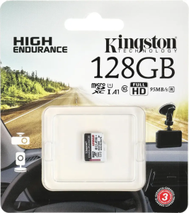 Карта micro-SD 128 GB Kingston Class10 Kingston SDCE/128Gb High Enduran