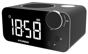 Радиочасы Hyundai H-RCL320 черный