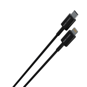 Кабель USB 3.0 Type C - 8pin 1 м More choice K71Si (Black)