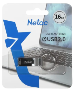 Карта USB2.0 16 GB NETAC U275 NT03U275N-016G-20SL серебристый