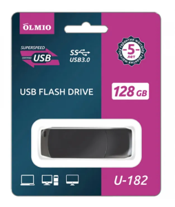 Карта USB3.0 128 GB OLMIO U-182 (43927)