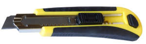 Нож ЭНКОР со сменным лезвием 18мм, пласт. корпус (9665)