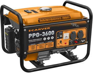 Бензогенератор Carver PPG- 3600 2.8