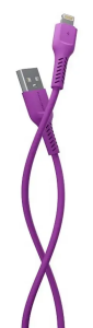 Кабель USB 2.0 A вилка - 8pin 1 м More choice K16i (Purple)