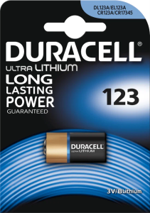 Батарейка Duracell CR123 ULTRA