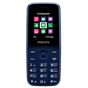 Сотовый телефон Philips E125 DS Blue
