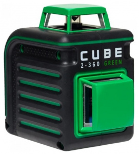 Уровень лазерный ADA Cube 2-360 Green Professional Edition (А00534)