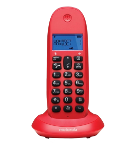 Телефон-радио MOTOROLA C1001LB+ красный